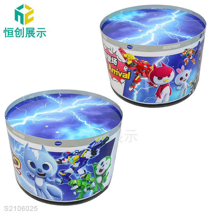 玩具圓形試玩臺